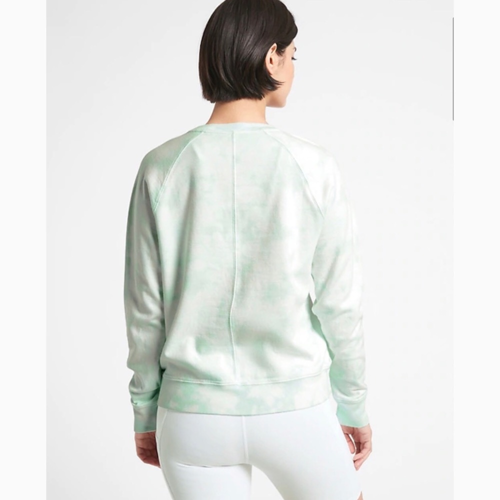 HP 🖤 NWT Athleta Sundown Tie Dye Sweatshirt - Picture 2 of 12